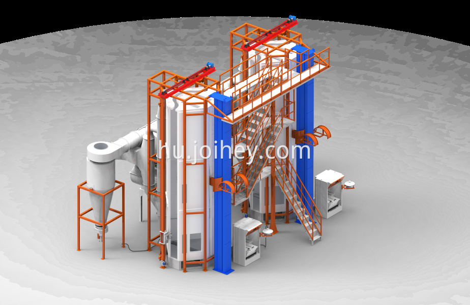 Alumíniumprofil por bevonat fülke Aluminum profile powder coating booth